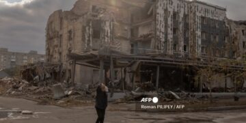 Muchas zonas en Ucrania están en ruinas