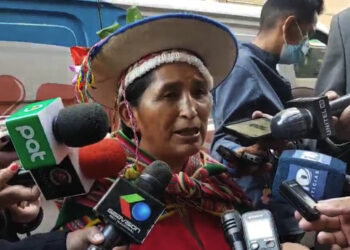 La exdiputada del MAS Lidia Patty.