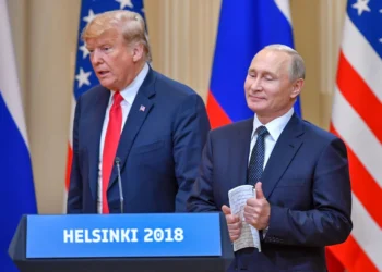 Donald Trump y Vladimir Putin en una reunión anterior
