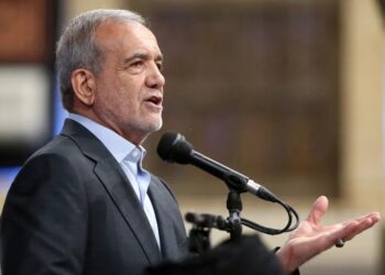 El presidente de Irán, Masud Pezeshkian