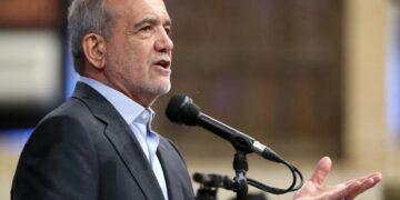 El presidente de Irán, Masud Pezeshkian
