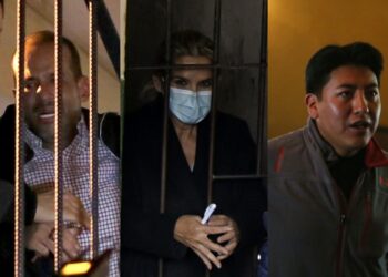 La expresidenta Jeanine Áñez.