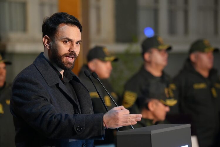 El ministro de Gobierno, Eduardo del Castillo. Foto: Ministerio de Gobierno.