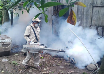 La fumigación es parte de las tareas preventivas contra las enfermedades transmitidas por vectores. Foto: Referencial-Archivo La Razón.