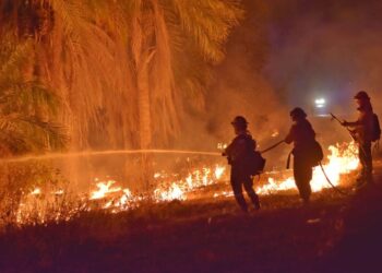 Santa Cruz se vio afectado por los incendios en 2024. Foto: Gobernación de Santa Cruz