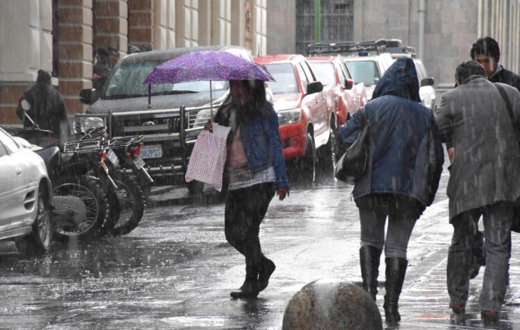 Siete departamentos registrarán tormentas eléctricas. Foto: Archivo La Razón.