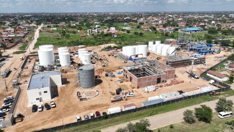 Planta de Biodiésel en el departamento de Santa Cruz. (Foto archivo)