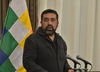 El viceministro Álvaro Ruiz, en rueda de prensa pasada. Foto: Rodwy Cazón