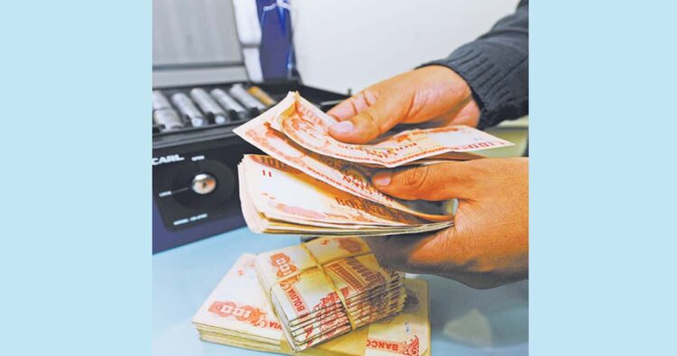 Los ahorros se ralentizan a causa de la inflación. Foto: Archivo.