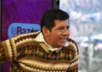 El vocal de Tribunal Supremo Electoral (TSE) Tahuichi Tahuichi Quispe.