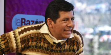 El vocal de Tribunal Supremo Electoral (TSE) Tahuichi Tahuichi Quispe.