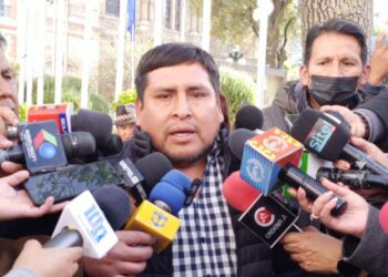 Edgar Salazar, representante de la APDHB.