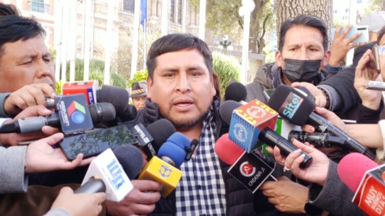 Edgar Salazar, representante de la APDHB.