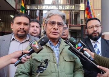 Equipo jurídico del MAS del ala evista.