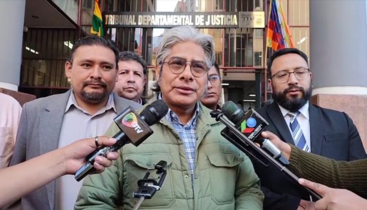 Equipo jurídico del MAS del ala evista.