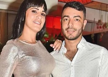 El capo uruguayo del narcotráfico Sebastián Marset y su esposa, Gianina García.