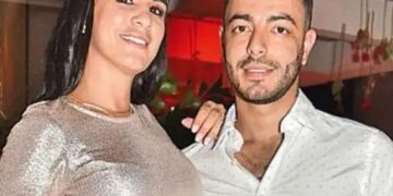 El capo uruguayo del narcotráfico Sebastián Marset y su esposa, Gianina García.