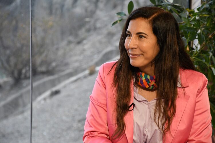 La concejala Roxana Pérez del Castillo. Foto: Oswaldo Aguirre.