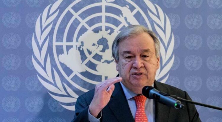 Antonio Guterres, Secretario General de la ONU