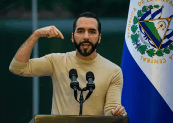 El presidente de El Salvador, Nayib Bukele