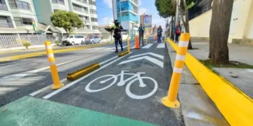 La construcción de la ciclovía en la zona Sur de La Paz es cuestionada por vecinos.