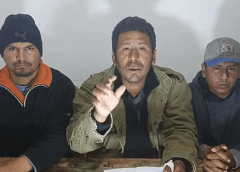 El dirigente campesino Humberto Claros.