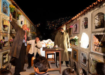 Una noche en el cementerio, del año 2024