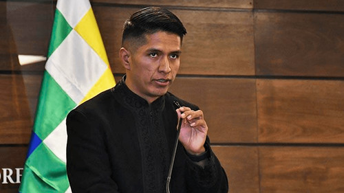 El presidente del Senado, Andrónico Rodríguez.