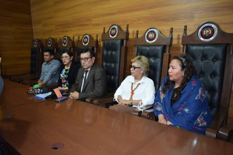 Los magistrados del TCP.