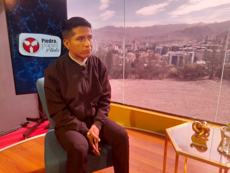 Andrónico Rodríguez, en entrevista pasada con La Razón.