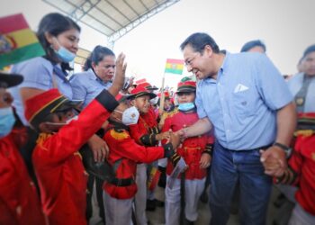El bono Juancito Pinto se paga desde octubre. Foto: Ministerio de la Presidencia.
