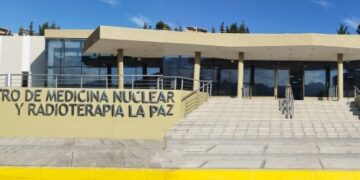 El Centro de Medicina Nuclear de La Paz, ubicado en la zona de Achumani. Foto: ABEN.
