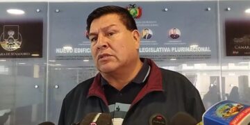 El primer secretario de la Cámara de Diputados, Delfor Burgos.