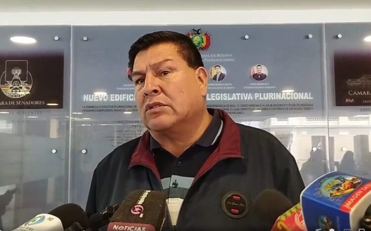 El primer secretario de la Cámara de Diputados, Delfor Burgos.
