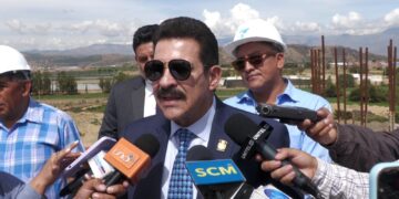 El alcalde de Cochabamba, Manfred Reyes Villa.