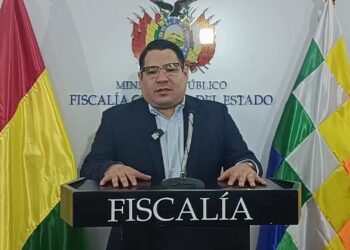 El fiscal general del Estado, Roger Mariaca