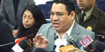 El fiscal general del Estado, Roger Mariaca.