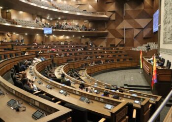 Una sesión de la Cámara de Diputados.