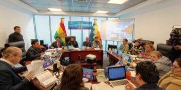 Sesión de la Comisión de Constitución de la Cámara de Diputados.