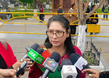 Eva Copa en Sucre