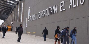 La Terminal Metropolitana de El Alto. Foto: Archivo La Razón.