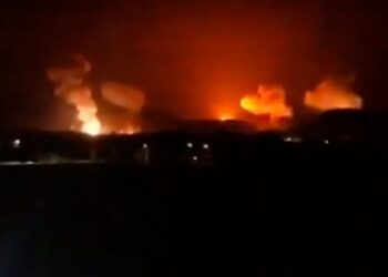 Un bombardeo en Yemen. Foto: Archivo