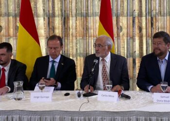El denominado 'bloque de unidad' de la oposición.