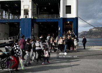 Los pobladores se van de la isla