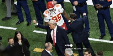 Trump en el Super Bowl