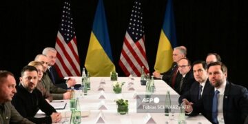 Vance se reunió con Zelenski