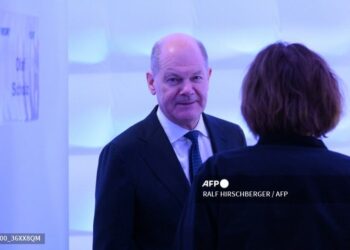 El canciller alemán, Olaf Scholz