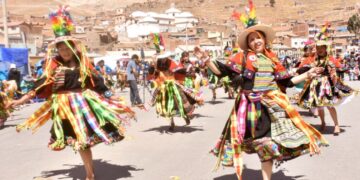 Bailarinas de tinku,