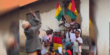 El grupo ugandés Nansana Kids.