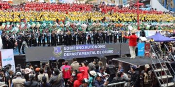 El Festival de Bandas del Bicentenario se realizará el 22 de febrero en la ciudad de Oruro.